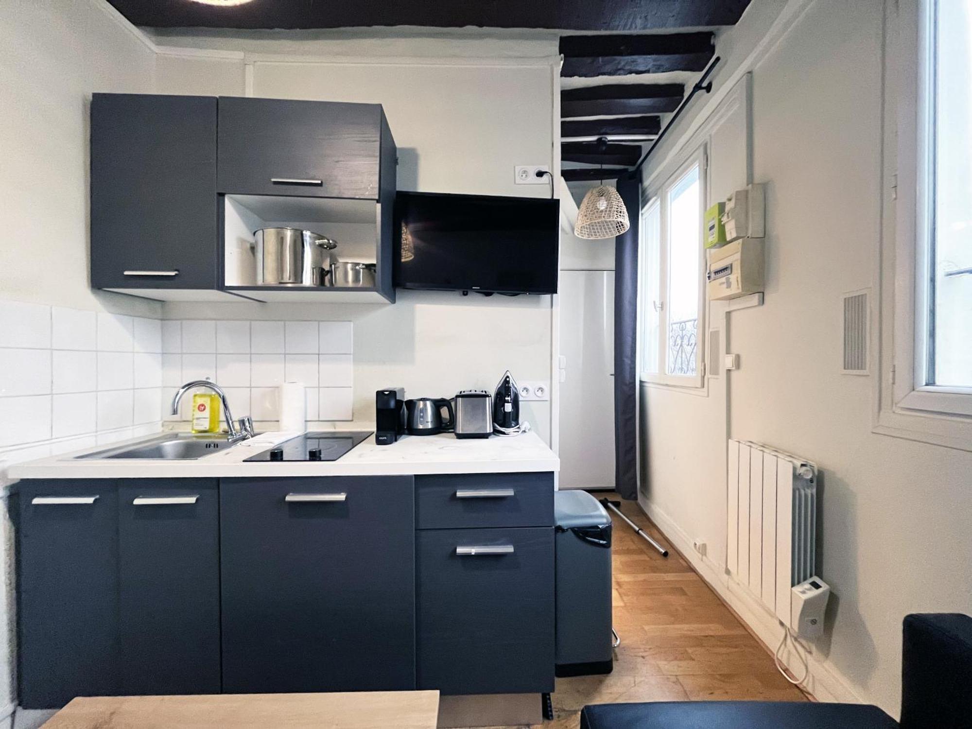 164 - Charming Studio In Center Of Paris Ngoại thất bức ảnh